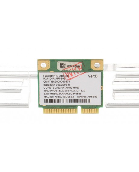 As-Is Atheros AR5B93 AR9283 Wireless Half Mini PCIe Card