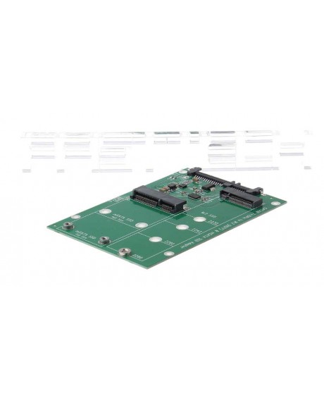 SA-130/U3-067 2-in-1 NGFF mSATA SSD to SATA USB 3.0 PCBA Converter Adapter Board