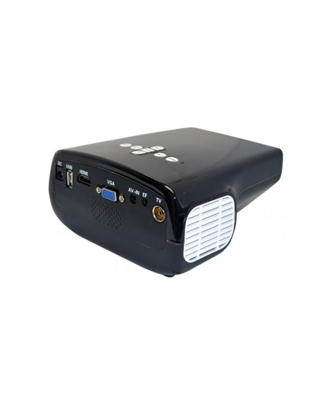 E03 50LM LCD 480*320 Resolution 200:1 Contrast Ratio LED Projector