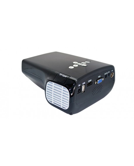 E03 50LM LCD 480*320 Resolution 200:1 Contrast Ratio LED Projector