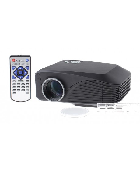 1000LM TFT LCD 800*600 Resolution 1000:1 Contrast Ratio LED Projector