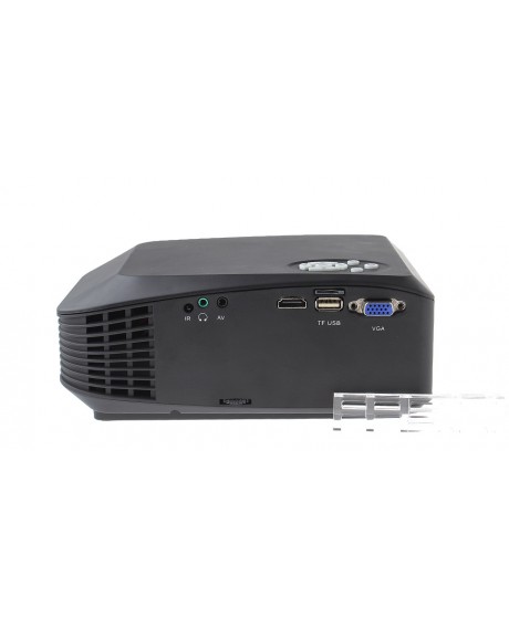 1000LM TFT LCD 800*600 Resolution 1000:1 Contrast Ratio LED Projector