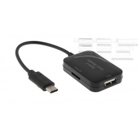USB-C to USB 2.0 / Card Reader Combo Adapter