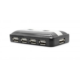 USB 2.0 High Speed 7-Port Hub w/ Power Adapter (US Plug)