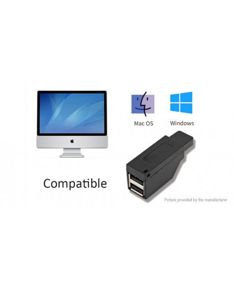 1-to-3 USB 3.0 to USB 3.0 + 2*USB 2.0 Hub Splitter Adapter