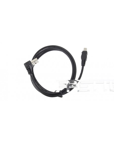 USB Type A Up/Down Angled Male to Mini-USB Extension Cable