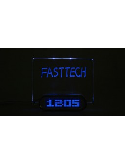 HIGHSTAR HSD1141C LCD Screen Digital Alarm Clock